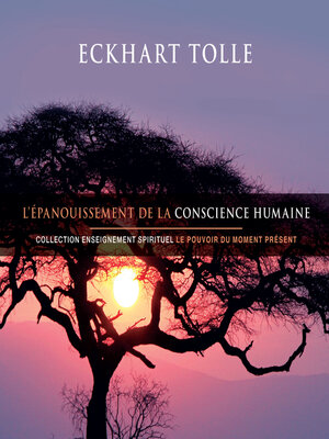 cover image of L'épanouissement de la conscience humaine